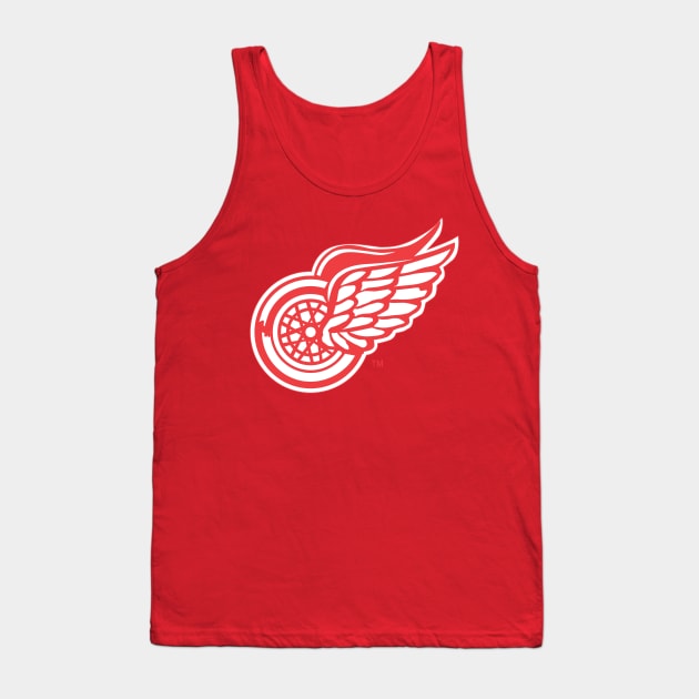 Detroit Wings-City Tank Top by karenblanco